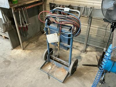 Översiktsbild av Plasma cutting set up