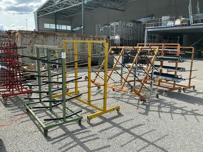 Imagen general de mobile cantilever rack (8x)