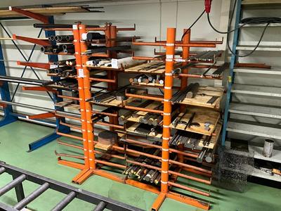 Översiktsbild av cantaliver rack (2x)