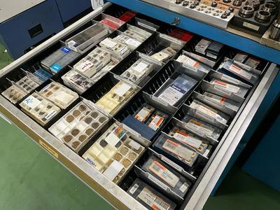 Översiktsbild av skär av hårdmetall