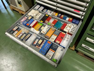 Översiktsbild av skär av hårdmetall