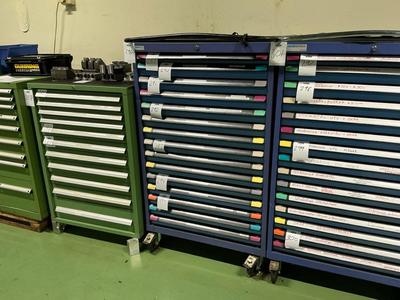 Översiktsbild av Thurmetall Mobilt lådskåp