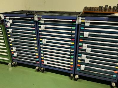 Översiktsbild av Thurmetall Mobilt lådskåp