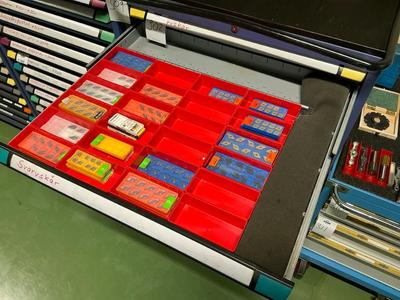 Översiktsbild av Skär av hårdmetall