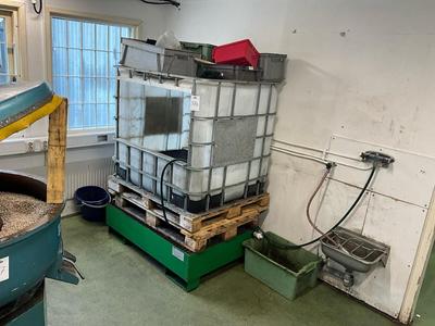 Översiktsbild av Station för rengöring av Homade-delar