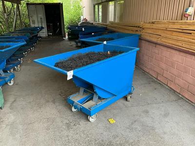 Översiktsbild av Tipp container