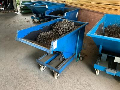 Översiktsbild av Tipp container