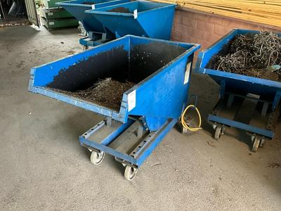 Översiktsbild av Tipp container