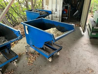 Översiktsbild av Tipp container
