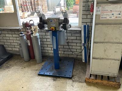 Overzichtsfoto van 2003 Creusen slijpsteenmachine