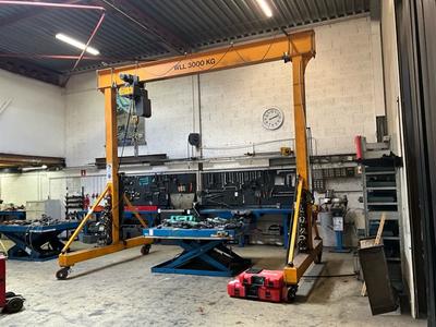 Overzichtsfoto van 2001 Konecranes PA32-4,0 verrijdbare portaalkraan