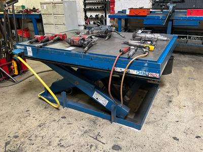 Overzichtsfoto van 2014 Hymo BX-20-11/12 heftafel