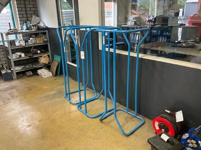 Overzichtsfoto van afvalzakhouder (3x)