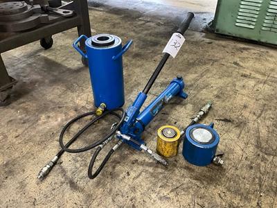 Overzichtsfoto van hydrauliek set