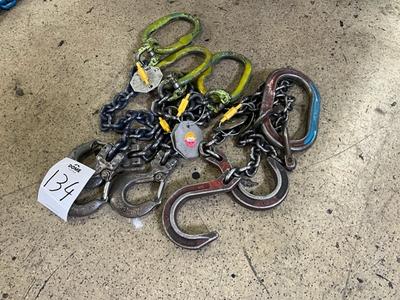 Overzichtsfoto van hijs ketting (4x)