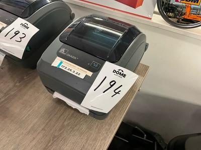 Översiktsbild av 2016 Zebra GK420t label printer
