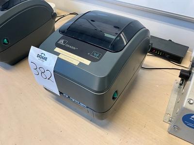 Översiktsbild av 2016 Zebra GK420t label printer