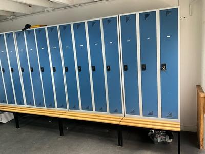 Översiktsbild av contents changing room