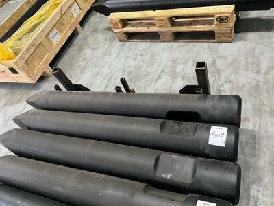 Overzichtsfoto van Ibex 5700GS puntbeitel piramide (2x)