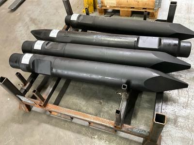 Overzichtsfoto van Ibex 4000GS puntbeitel piramide