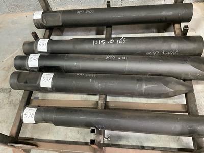 Overzichtsfoto van DBH160S/DHB2000 puntbeitel piramide