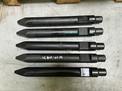 Overzichtsfoto van Ibex 170 puntbeitel piramide (5x)