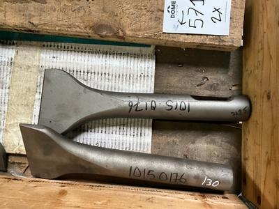 Overzichtsfoto van Ibex 130 breedvlakbeitel (2x)