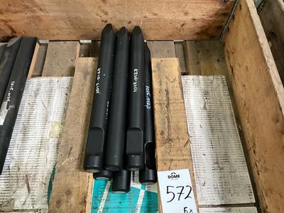 Overzichtsfoto van Ibex 130 puntbeitel piramide (6x)