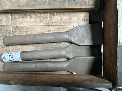 Overzichtsfoto van DHB165 asfaltbeitel traceer (2x)