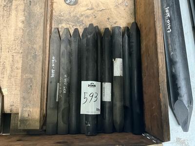 Overzichtsfoto van Ibex 70 puntbeitel piramide (10x)