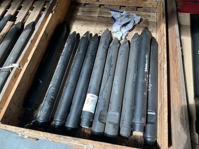 Overzichtsfoto van Ibex400GS puntbeitel piramide (10x)