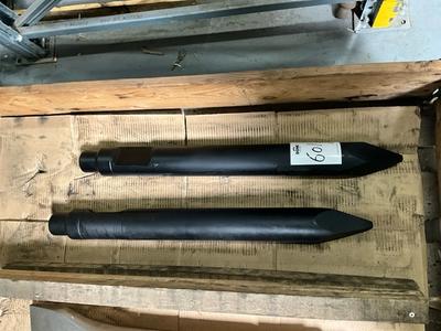 Overzichtsfoto van DBH42s/DHB350s puntbeitel (2x)