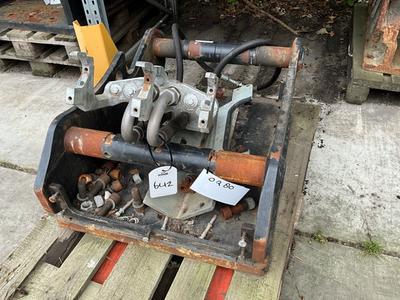 Overzichtsfoto van Oilquick OQ88 kopplaat-