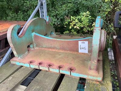 Overzichtsfoto van kopplaat