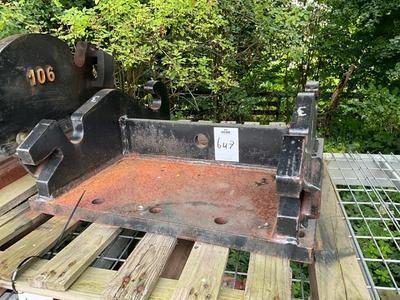 Overzichtsfoto van kopplaat