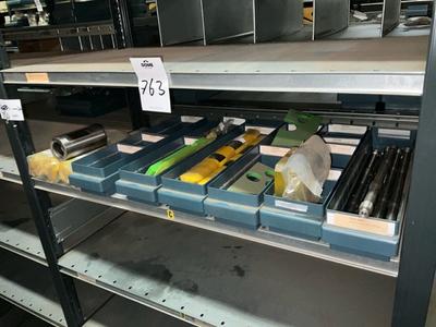 Overzichtsfoto van diverse reserve onderdelen Ibex 135