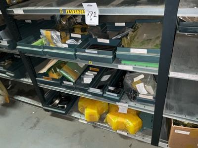 Overzichtsfoto van diverse reserve onderdelen Ibex 1200