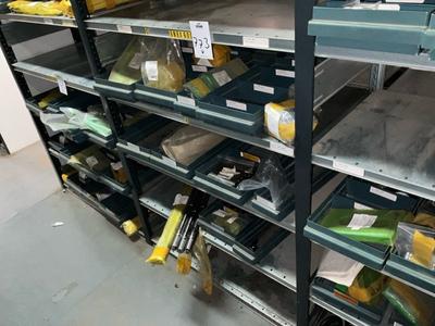 Overzichtsfoto van diverse reserveonderdelen Ibex 600