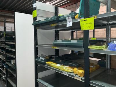 Overzichtsfoto van diverse reserve onderdelen Ibex 170