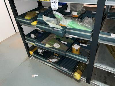 Overzichtsfoto van diverse reserveonderdelen Ibex 200/320