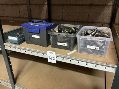 Overzichtsfoto van beitels voor Dehaco frees