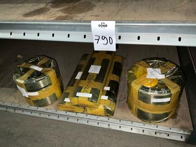 Overzichtsfoto van reserveonderdelen Ibex 7500/5700