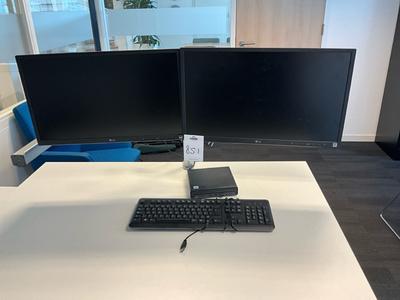 Översiktsbild av IT set up