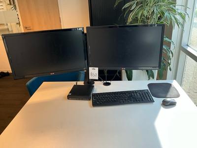 Översiktsbild av IT set up