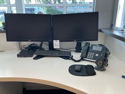 Översiktsbild av IT set up