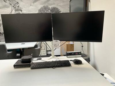 Översiktsbild av IT set up