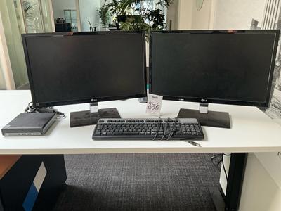 Översiktsbild av IT set up