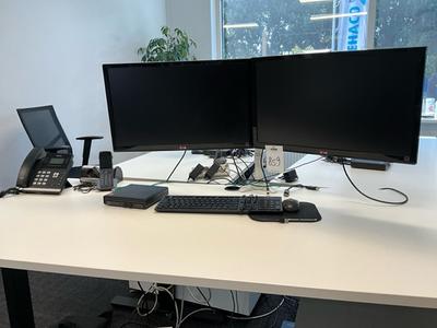 Översiktsbild av IT set up