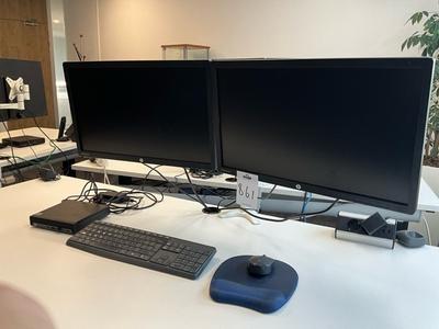 Översiktsbild av IT set up