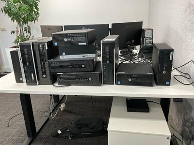 Översiktsbild av HP computer (10x)